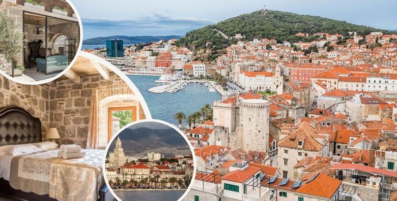 SPLIT – 1 ili više noćenja sa ili bez doručka za dvije osobe u hotelu Heritage Palace Varoš 4* u centru grada na par koraka od Marmontove šetnice