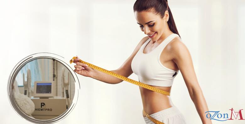 Recite dosta celulitu i masnoćama uz 5 tretmana TESLA Hi-EMT aparatom s 4 aplikatora u salonu za njegu tijela OzonM