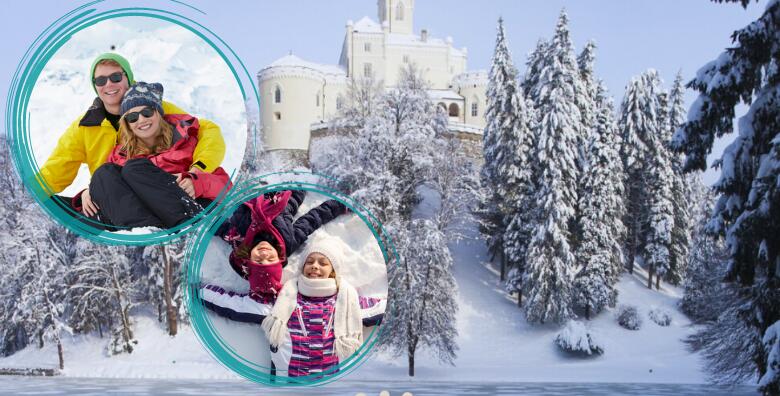 Zimski praznici u Hotelu Trakošćan 4* - 2 ili 3 noćenja s polupansionom za dvoje ili dvoje + gratis paket za 2 djece do 11,99 godina uz korištenje bazena i sauna