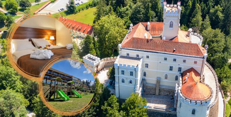 Trakošćan - provedite 1 ili 2 noćenja s polupansionom za dvoje ili 2 osobe i 2 djece u Hotelu Trakošćan 4* uz korištenje novouređenog igrališta