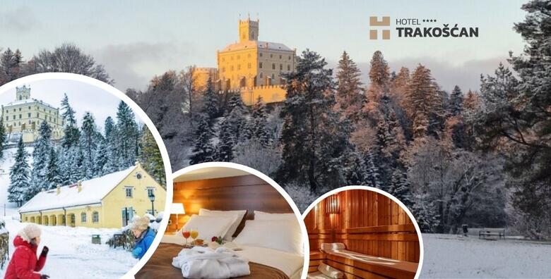 Ponuda dana: Zima u Hotelu Trakošćan 4* - uživajte u odmoru za velike i male uz 1 ili 2 noćenja s polupansionom za dvoje ili 2 osobe i 2 djece do 11,99 godina uz korištenje bazena i sauna (Hotel Trakošćan 4*)