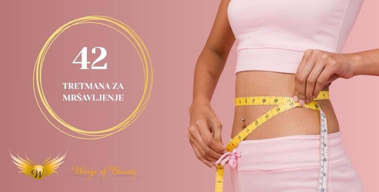 MAXI PAKET ZA MAXIMALNE REZULTATE - oblikujte zavidnu liniju uz 42 tretmana mršavljenja u kozmetičkom salonu Wings of Beauty