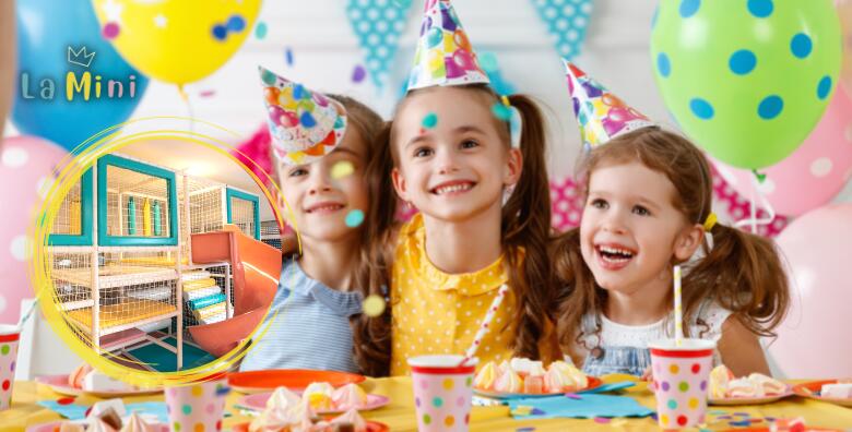 Ponuda dana: Odaberite najbolju proslavu u gradu za svoje dijete u Igraonici La Mini uz razne igre, natjecanja, tortu, animaciju, pozivnice i fotografije (Igraonica La Mini)