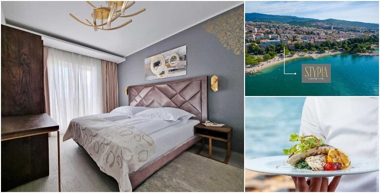 CRIKVENICA – uhvatite prve zrake sunca i uživajte s voljenom osobom uz 2 noćenja s doručkom i 1x večerom za dvoje u novootvorenom Heritage Hotelu Stypia 4* od 1.492 kn!