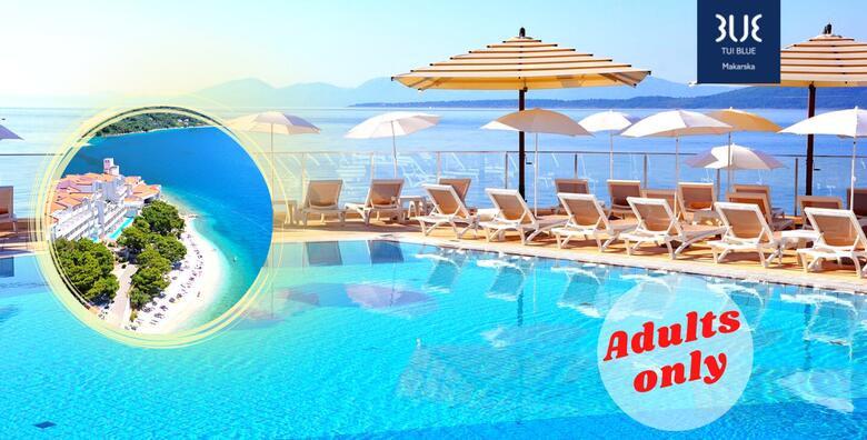 Ponuda dana: SAMO ZA ODRASLE - Luksuzno ljeto za dvoje u Makarskoj uz 2 noćenja s doručkom ili polupansionom u hotelu TUI Blue Makarska 4* s panoramskim bazenom od 3.049 kn! (TUI BLUE Makarska 4*)