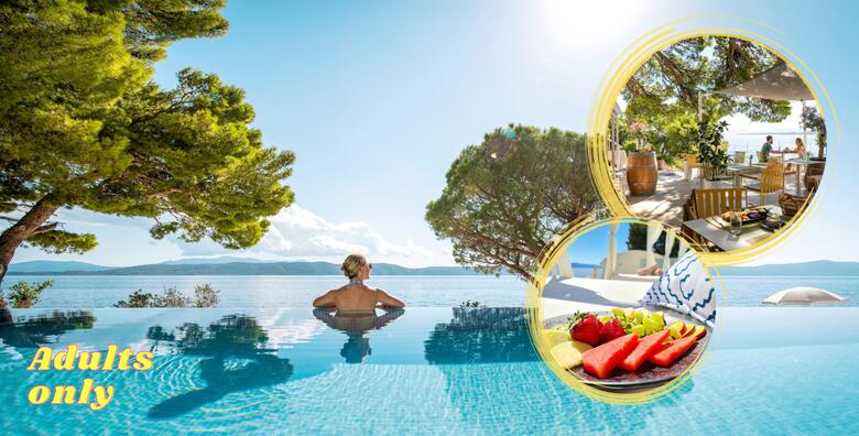 TUI Blue Makarska 4* ADULTS ONLY – luksuzno opuštanje uz 2 noćenja s doručkom ili polupansionom za dvoje s očaravajućim pogledom na more i panoramskim bazenom