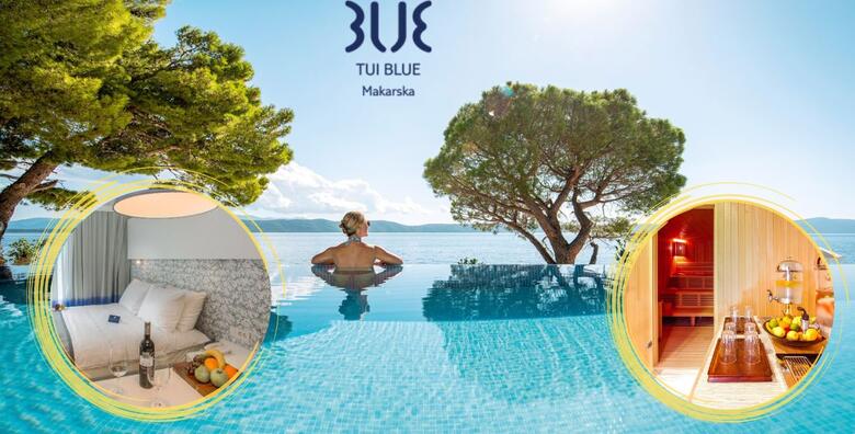 TUI BLUE Makarska 4* ADULTS ONLY – luksuzno opuštanje uz 2 noćenja s doručkom ili polupansionom za dvoje uz panoramski bazen, saunu i teretanu