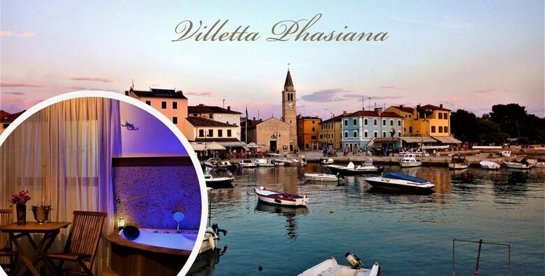 Ponuda dana: WELLNESS ODMOR U FAŽANI - 1 ili 2 noćenja s gurmanskim doručkom za dvoje u Boutique hotelu Villetta Phasiana 3* uz 2h privatnog wellness opuštanja s finskom saunom (Boutique hotel Villetta Phasiana 3*)