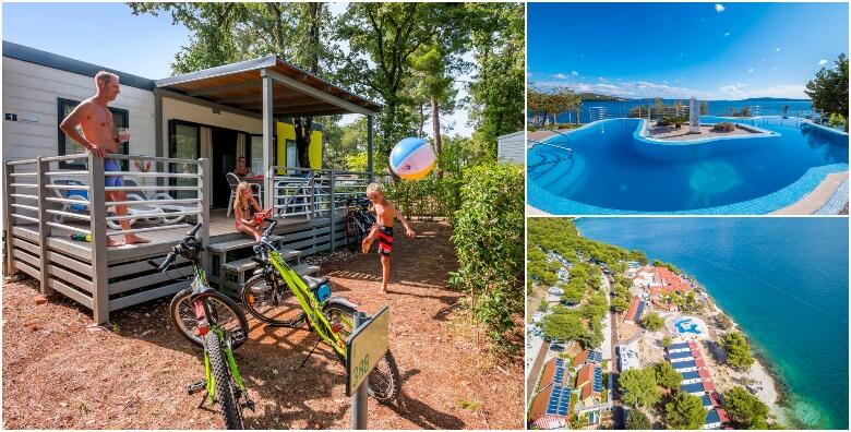 Kamp Vranjica Belvedere 4* - isplanirajte prekrasan odmor uz more u mobilnoj kućici ili šatoru u blizini Trogira uz 2, 3 ili 5 noćenja za do 6 osoba od 750 kn!