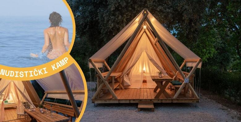 POREČ, NUDISTIČKI KAMP SOLARIS 3* - potpuni odmor u harmoniji s prirodom uz 2 noćenja za 2 osobe + gratis paket za 1 dijete do 2,99 godina u glamping šatoru