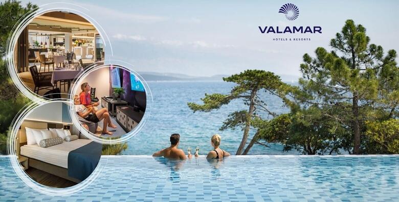 LJETOVANJE u Valamar Carolina Hotelu 4* – 2 noćenja s polupansionom za 2 osobe i 1 dijete do 11,99 godina uz korištenje vanjskih bazena, fitnessa i gaming sobe