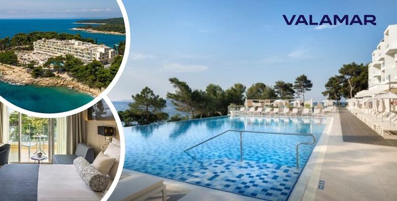 RAB, Valamar Carolina Hotel 4* tik do plaže - idealni ljetni odmor uz 2 noćenja s polupansionom za 2 odraslih i 1 dijete uz opuštanje na bazenima te korištenje fitnessa