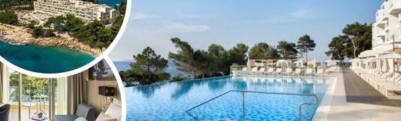 RAB, Valamar Carolina Hotel 4* tik do plaže - idealni ljetni odmor uz 2 noćenja s polupansionom za 2 odraslih i 1 dijete uz opuštanje na bazenima te korištenje fitnessa