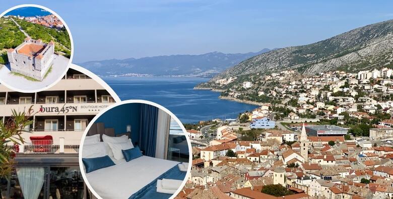 PROLJETNI ODMOR U SENJU - 2 noćenja s polupansionom za 2 osobe + gratis paket za dijete do 6,99 godina i korištenje SPA zone u Hotelu Bura 45 N 4*