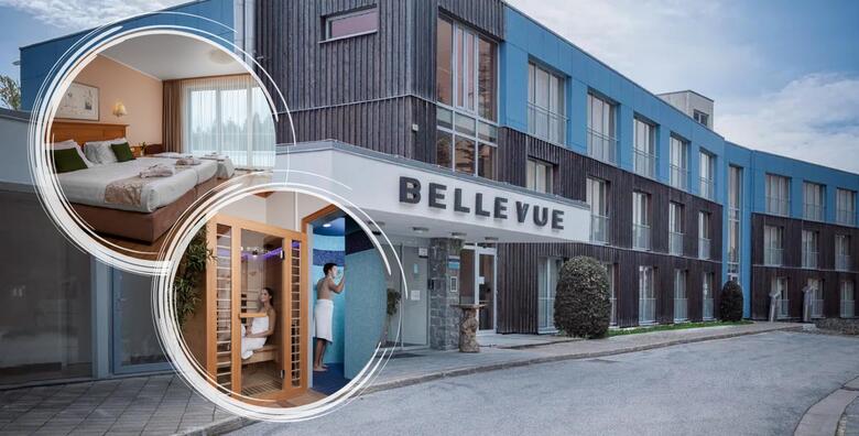 Ponuda dana: ODMOR U SLOVENIJI - 2 noćenja s polupansionom za 2 osobe ili 2 osobe i 1 dijete do 5,99 godina u Grand Hotelu Bellevue 4* uz fitness i ulazak u Svijet sauna (Grand Hotel Bellevue 4*)