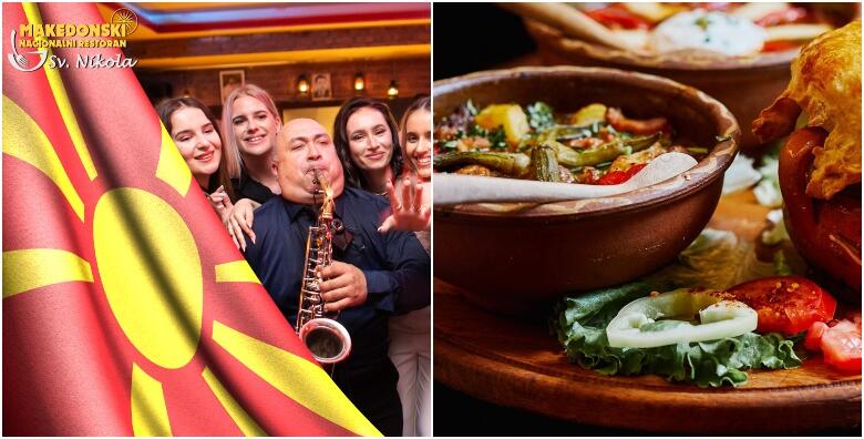 POPUST: 54% - Osjetite dašak makedonske tradicije u srcu Zagreba i stvorite ukusne uspomene uz makedonski mix za 4 osobe u Restoranu Sv. Nikola (Makedonski restoran Sv. Nikola)
