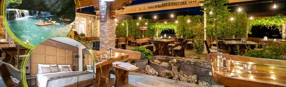 RASTOKE - uživajte uz 1 ili više noćenja s doručkom ili polupansionom za dvoje u Hotelu Mirjana & Rastoke 4* i otkrijte brojne izlete u blizini