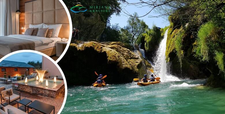 Ponuda dana: LJETO U RASTOKAMA - 1 noćenje s doručkom ili polupansionom za 2 osobe + GRATIS paket za 1 dijete do 2,99 godina u Hotelu Mirjana & Rastoke 4* (Hotel Mirjana & Rastoke 4*)