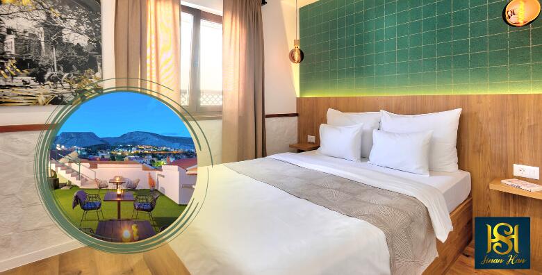 Ponuda dana: Mostar, Hotel Sinan Han 3* - 1 ili više noćenja s tradicionalnim bosanskim doručkom za 2 osobe + gratis paket za 1 dijete do 5,99 godina (Hotel Sinan Han 3*)