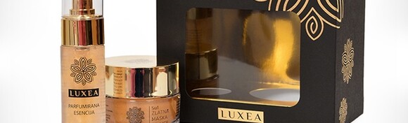 Mirisna esencija i 5 u 1 zlatna maska hrvatskog brend Luxea u predivnom poklon paketu koji će oduševiti svakoga - inovativni proizvodi za mirisnu njegu svakoga dana