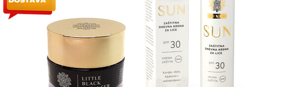 DAILY DUO SET za svakodnevnu beauty rutinu lica za sve tipove kože - zaštitna dnevna krema i balzam za čišćenje lica kozmetike Luxea