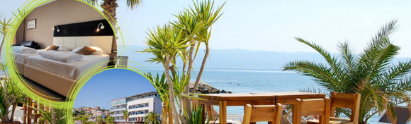 PODSTRANA, SPLIT - 1 ili više noćenja s doručkom u Deluxe sobi s pogledom na more i hidromasažnom kadom u Hotelu San Antonio 4* uz bijelu šljunčanu plažu