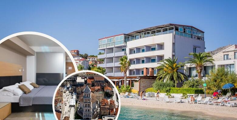 Ponuda dana: PODSTRANA, SPLIT - 1 ili više noćenja s doručkom za 2 osobe u Deluxe sobi s hidromasažnom kadom u Hotelu San Antonio 4* tik do mora (Hotel San Antonio 4*)