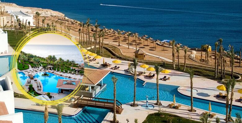 EGIPAT, SIVA SHARM 4+* uz plažu s čarobnim koraljnim grebenom – 7 ili 14 dana ALL INCLUSIVE s uključenim povratnim letom i zrakoplovnim pristojbama od 571 €
