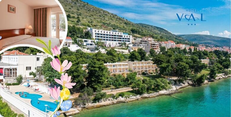 USKRS i PROLJEĆE u Hotelu Val 3* pored Trogira - 2, 3 ili 5 noćenja s polupansionomza 2 odrasle osobe + GRATIS paket za 1 dijete do 5,99 godina uz Uskrsni doručak