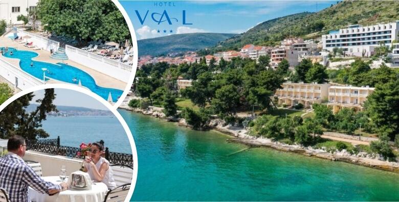 Dan državnosti i početak ljeta u Hotelu Val 3* pored Trogira - 2, 3 ili 7 noći s polupansionom za 2 odrasle osobe + GRATIS paket za do 2 djece do 7,99 god. uz vanjski bazen