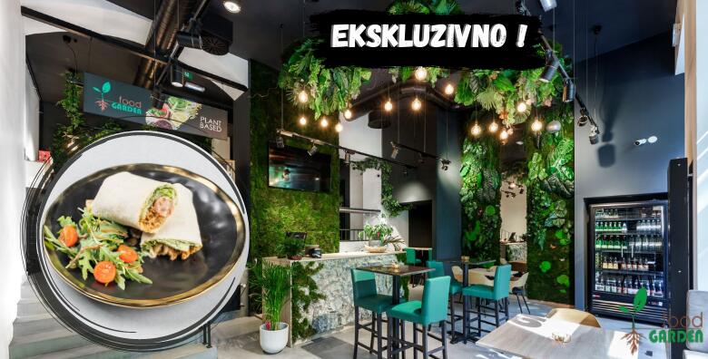 POPUST: 40% - Oduševite se bogatstvom okusa veganskih tortilja za 2 osobe + jedan batat pomfrit u restoranu Garden Food u Centru Zagreba (Food Garden)