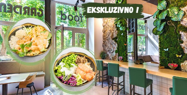 POPUST: 45% - Uživajte u božanstvenim okusima Red Sea salate s dimljenim lososom i Adriatic Sea salate s grill kozicama u restoranu Food Garden na Zrinjevcu (Food Garden)