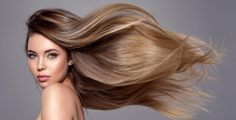 POPUST: 33% - Osvježite izgled pramenovima ili novom bojom kose uz njegu Schwarzkopf keratinskom maskom, pranjem, šišanjem i fen frizurom u salonu Beauty Aura (Salon Beauty Aura)