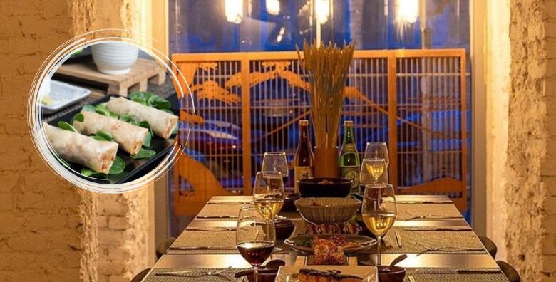 Počastite svoje nepce i osjetite dašak azijske kulture sa predjelom i glavnim jelom za dvije osobe u japanskom restoranu Arigato