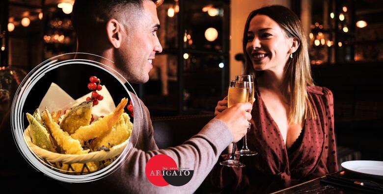 Ponuda dana: Tempura, vege ramen, salata od staklenih rezanaca i tofu agedashi  meni za DVIJE OSOBE u restoranu Arigato (Restoran Arigato)