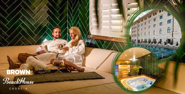 Spa & Gourmet Day u Brown Beach House Hotelu 4*, Trogir - provedite dan u SPA oazi luksuznog hotela uz saunu, bazen, jacuzzi i večeru u 3 slijeda za dvoje