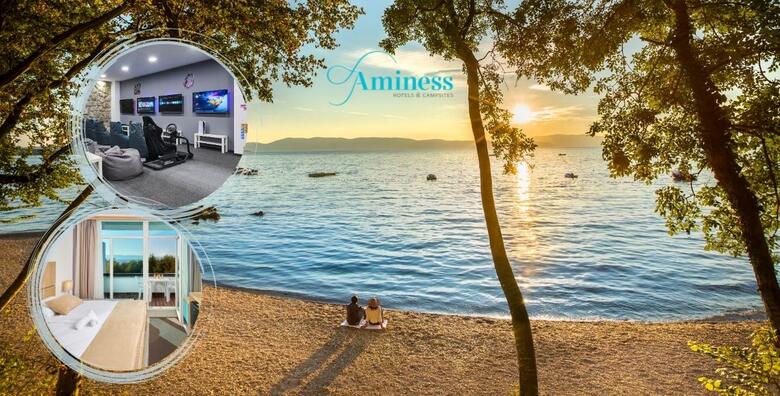 Hotel Magal 3* by Aminess – 2 noćenja s polupansionom za 2 osobe i 1 dijete u Njivicama na Krku uz moderno opremljen Game room