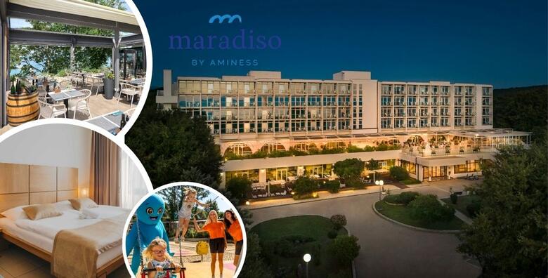 POSEBNA PONUDA! Magal Maradiso Hotel 3* by Aminess – 2 noćenja s polupansionom za 2 odrasle osobe i 1 dijete u Njivicama na Krku u modernom hotelu u blizini plaže