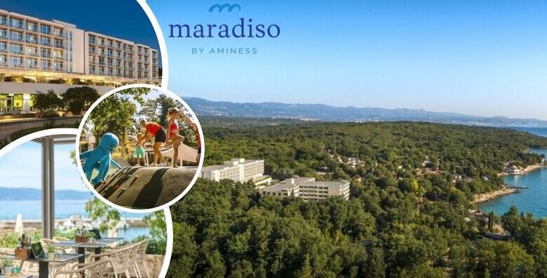 POSEBNA PONUDA, PROLJEĆE 2025.! Magal Maradiso Hotel 3* by Aminess – 3 noći s polupansionom za 2 osobe i do 2 djece u Njivicama na Krku u modernom ambijentu