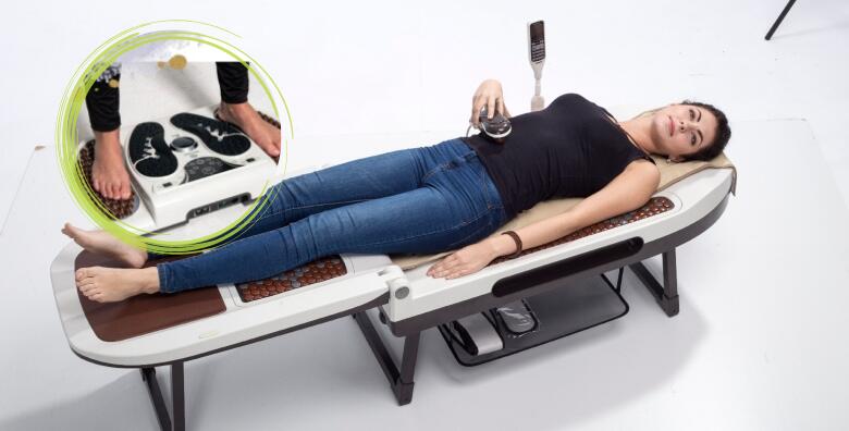 Inovativni oblik opuštanja! 1 ili 3 tretmana masaže od 45 min na automatiziranom masažeru uz istezanje leđa i refleksoterapiju stopala u salonu Nuga Best Lotus