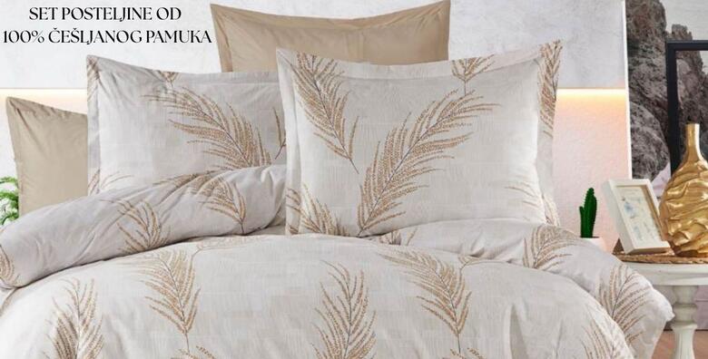 Posteljina set od 100% pamuka -50% HR