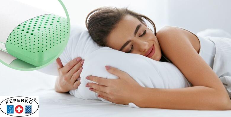 Memory jastuk s ricinusovim uljem – savršeno se prilagođava obliku i temperaturi tijela te podupire kralježnicu, vrat i glavu + BESPLATNA DOSTAVA!