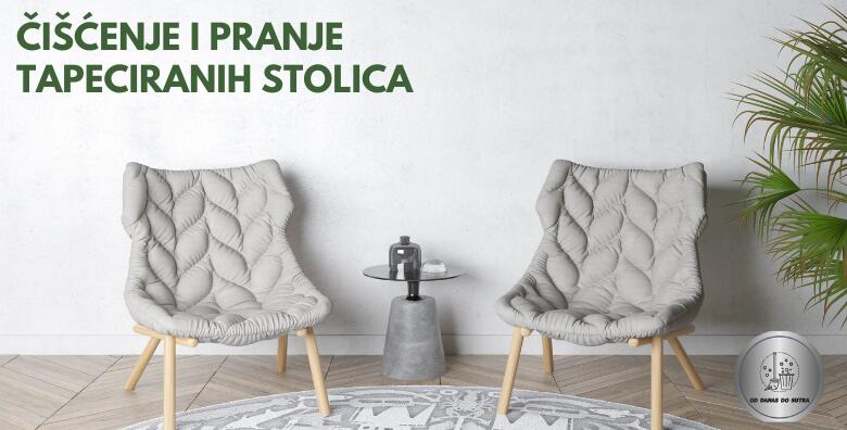 Neka Vaš dom zablista uz dubinsko čišćenje i pranje tapeciranih stolica uz stručne ruke obrta Od danas do sutra