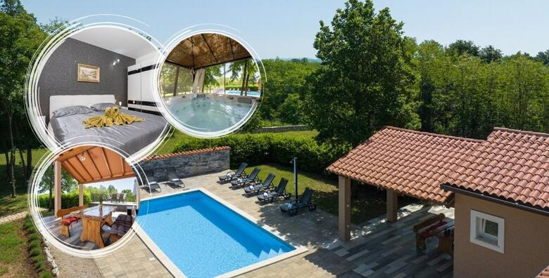 Ponuda dana: ISTRA, Villa Sveti Nikola 4* - uživajte s obitelji ili prijateljima nedaleko od Labina u luksuznoj Villi s bazenom i jacuzzijem uz 4 ili 5 noćenja za 8 osoba i 2 djece (Villa Sveti Nikola 4*)