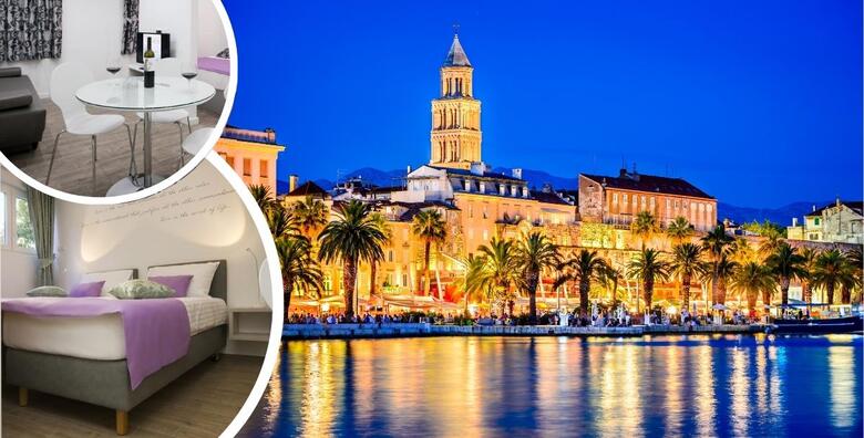 SPLIT - pobjegnite na 2 ili 3 noćenja za dvoje u potpuno opremljen apartman 4* blizu poznate Dioklecijanove palače