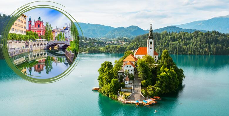 SLOVENSKA TURA - uživajte u pogledu na predivna jezera Bled i Jasnu te razgledu gradova Bohinja, Radovljice i Ljubljane uz 1 noćenje i uključen prijevoz