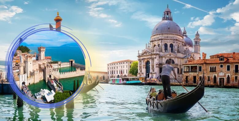 Talijanska tura - posjet Veneciji, jezeru Lago di Garda, i gradovima Sirmione, Verona i Padova uz 2 noćenja u bungalovima s uključenim prijevozom autobusom