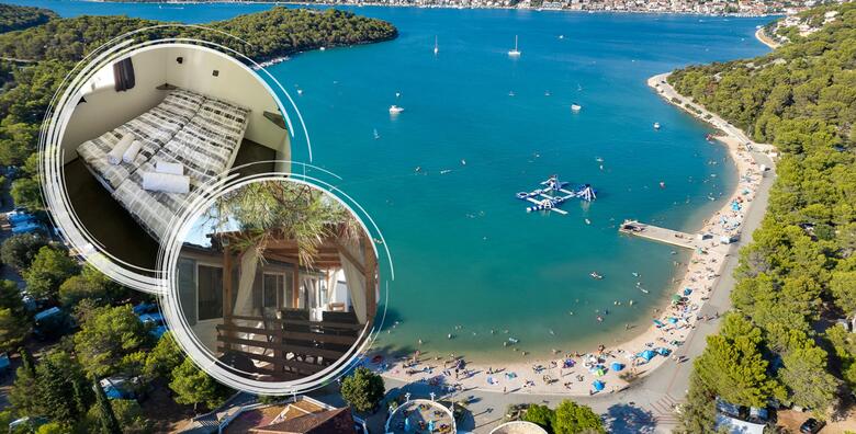 MURTER – opuštanje u prirodi uz šum mora uz 3 noćenja za do 5 osoba u moderno opremljenoj mobilnoj kućici Kampa Jezera Lovišća