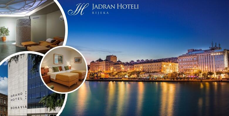 Grand Hotel Bonavia 4*, Rijeka - wellness ljetno opuštanje uz 2 noćenja s doručkom za 2 odraslih + GRATIS paket za 1 dijete do 11,99 godina i korištenje sauna i fitness centra
