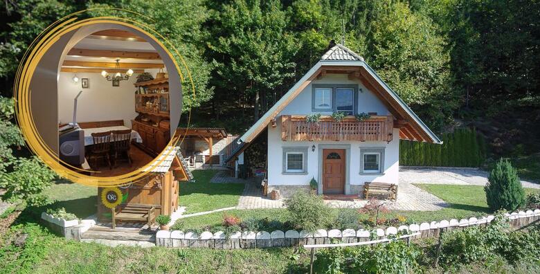 ŠKOFJA LOKA, SLOVENIJA – idiličan odmor za ljubitelje planinarenja i biciklizma uz 2 noćenja za 2 osobe i 1 dijete do 11,99 godina u drvenoj kućici Glamping Kajža
